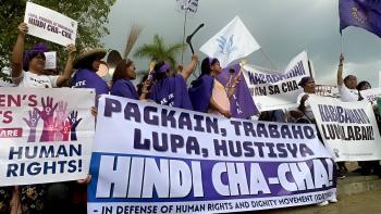 Pagkain, Trabaho, Lupa, Hustisya, Hindi Charter Change!